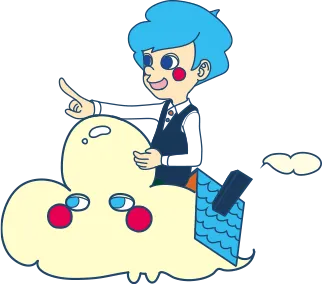 クラウドハウスキャラクター　クラースとクラモ