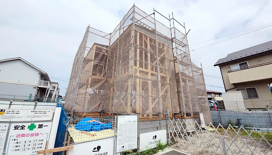 iHousee神納5期 上棟1