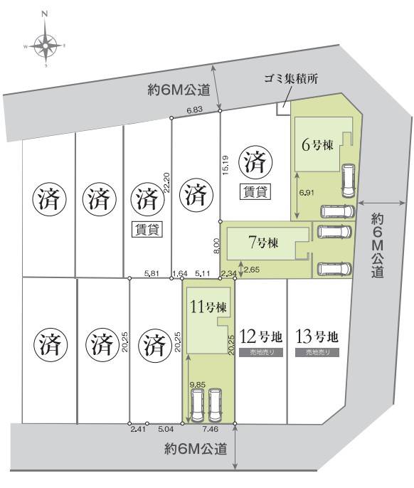 区画図