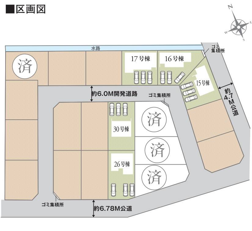 区画図